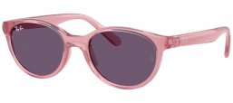 Gafas Junior - Ray-Ban Junior Collection - RJ9080S - 71691A  TRANSPARENT PINK // VIOLET