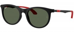 Gafas Junior - Ray-Ban Junior Collection - RJ9082S - 718371  MATTE BLACK // DARK GREEN