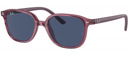 Gafas Junior - Ray-Ban Junior Collection - RJ9093S LEONARD JR - 711280 TRANSPARENT PINK // DARK BLUE