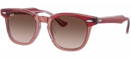 Gafas Junior - Ray-Ban Junior Collection - RJ9098S - 715413  RED ON ORANGE AND LIGHT PURPLE // BROWN GRADIENT