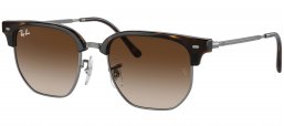 Gafas Junior - Ray-Ban Junior Collection - RJ9116S JUNIOR NEW CLUBMASTER - 152/13 HAVANA ON GUNMETAL // BROWN GRADIENT