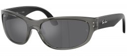 Gafas Junior - Ray-Ban Junior Collection - RJ9189S - 71956G  TRANSPARENT GREY // GREY MIRROR SILVER
