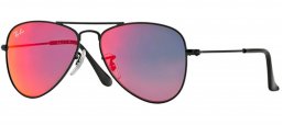 Gafas Junior - Ray-Ban Junior Collection - RJ9506S - 201/6Q MATTE BLACK // RED MULTILAYER