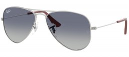 Gafas Junior - Ray-Ban Junior Collection - RJ9506S - 212/4L SILVER // GREY GRADIENT BLUE