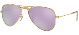 Gafas Junior - Ray-Ban Junior Collection - RJ9506S - 249/4V MATTE GOLD // LILAC FLASH