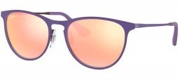 Gafas Junior - Ray-Ban Junior Collection - RJ9538S - 252/2Y RUBBER BROWN VIOLET // LIGHT BROWN MIRROR PINK