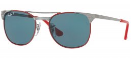 Gafas Junior - Ray-Ban Junior Collection - RJ9540S - 218/2V GUNMETAL TOP RED // BLUE POLARIZED