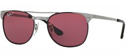 Gafas Junior - Ray-Ban Junior Collection - RJ9540S - 259/5Q GUNMETAL TOP BLACK // RED POLARIZED