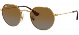 Gafas Junior - Ray-Ban Junior Collection - RJ9565S - 223/T5 GOLD // BROWN GRADIENT POLARIZED