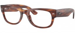 Monturas - Ray-Ban - RX0832V MEGA WAYFARER II - 2144 HAVANA STRIPED