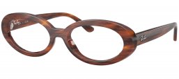 Monturas - Ray-Ban - RX2223V - 2144 STRIPED HAVANA