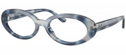 Monturas - Ray-Ban - RX2223V - 8482 OPAL BLUE HAVANA
