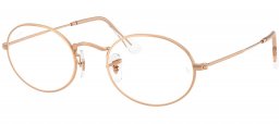 Monturas - Ray-Ban - RX3547V OVAL - 3094  ROSE GOLD
