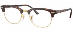 Monturas - Ray-Ban - RX5154 CLUBMASTER - 8287  HAVANA GOLD