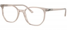 Monturas - Ray-Ban - RX5397 ELLIOT - 8449  TRANSPARENT LIGHT BROWN