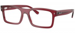 Monturas - Ray-Ban - RX5435  - 8512  TRANSPARENT BURGUNDY