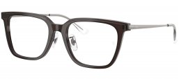 Monturas - Ray-Ban - RX5442D - 8290  TRANSPARENT DARK BROWN
