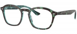 Monturas - Ray-Ban - RX5451 - 8486 HAVANA BLUE