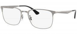 Monturas - Ray-Ban - RX6421 - 2553  BRUSHED GUNMETAL