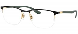 Monturas - Ray-Ban - RX6513 - 2994  BLACK GOLD
