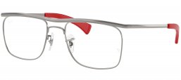 Monturas - Ray-Ban - RX6519M - F001 GUNMETAL RED