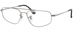 Monturas - Ray-Ban - RX6550 - 2502 GUNMETAL