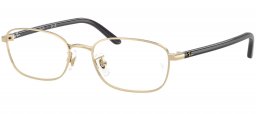 Monturas - Ray-Ban - RX6551D - 2993 PALE GOLD