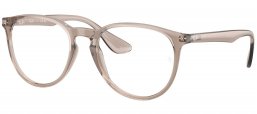 Monturas - Ray-Ban - RX7046 ERIKA - 8507  TRANSPARENT LIGHT BROWN
