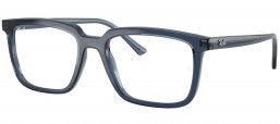Monturas - Ray-Ban - RX7239 ALAIN - 8223  TRANSPARENT BLUE