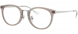 Monturas - Ray-Ban - RX7266D - 8125 TRANSPARENT GREY
