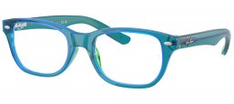 Gafas Junior - Ray-Ban Junior Collection - RY1555 - 3996  TRANSPARENT BLUE AND GREEN