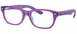Gafas Junior - Ray-Ban Junior Collection - RY1555 - 3997  TRANSPARENT VIOLET AND LIGHT BLUE