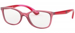 Gafas Junior - Ray-Ban Junior Collection - RY1586 - 3777 TRANSPARENT RED