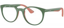 Gafas Junior - Ray-Ban Junior Collection - RY1628 - 3952  GREEN ON RUBBER PINK