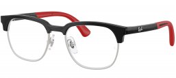 Gafas Junior - Ray-Ban Junior Collection - RY1641 - 3928  BLACK ON SILVER