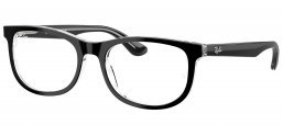 Gafas Junior - Ray-Ban Junior Collection - RY1642 - 3529  BLACK ON TRANSPARENT