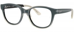 Gafas Junior - Ray-Ban Junior Collection - RY1950 - 7202 BLACK ON TRANSPARENT