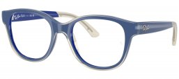 Gafas Junior - Ray-Ban Junior Collection - RY1950 - 7203 BLUE ON TRANSPARENT