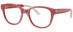 Gafas Junior - Ray-Ban Junior Collection - RY1950 - 7204 RED ON TRANSPARENT