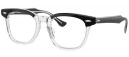 Gafas Junior - Ray-Ban Junior Collection - RY9098V - 3529  BLACK ON TRANSPARENT