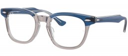 Gafas Junior - Ray-Ban Junior Collection - RY9098V - 3959  DARK BLUE BROWN LIGHT GREY