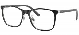 Gafas Junior - Ray-Ban Junior Collection - RY9551V - 4064 BLACK ON SILVER