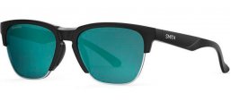 Gafas de Sol - Smith - HAYWIRE - 79D (QG) BLACK SILVER // BLUE MIRROR POLARIZED ChromaPop