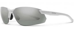 Sunglasses - Smith - PARALLEL MAX 2 - 6HT (XN) MATTE WHITE // PLATINIUM POLARIZED