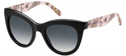 Gafas de Sol - Tommy Hilfiger - TH 1480/O/S - 807 (9O) BLACK // DARK GREY GRADIENT