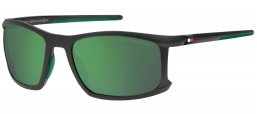 Gafas de Sol - Tommy Hilfiger - TH 1915/S - 003 (Z9) MATTE BLACK // GREEN MULTILAYER