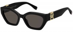 Gafas de Sol - Tommy Hilfiger - TH 1979/S - 807 (IR) BLACK // GREY BLUE
