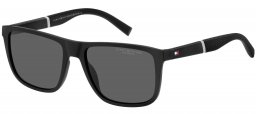 Gafas de Sol - Tommy Hilfiger - TH 2043/S - 003 (M9) MATTE BLACK // GREY POLARIZED