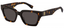 Gafas de Sol - Tommy Hilfiger - TH 2101/S - 086 (IR) DARK HAVANA // GREY