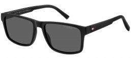 Gafas de Sol - Tommy Hilfiger - TH 2142/S - 807 (M9) BLACK // GREY POLARIZED